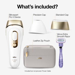 New Braun IPL Silk Expert + Safety Glasses